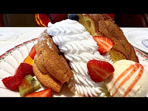 【盛岡】ケーキ屋さんのパフェとパンケーキをいただきに...