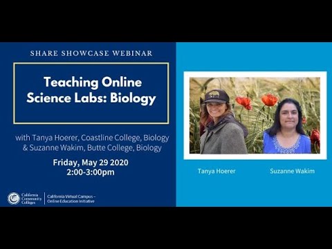 Share Showcase – Teaching Online Science Labs  Biology