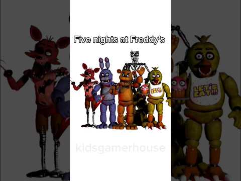 Five nights at Freddy's and their favorite TV SHOWS