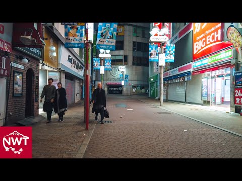 Friday Midnight In Tokyo Shibuya 4K March 28, 2020