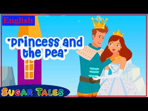 PRINCESS AND THE PEA / English Story for Children