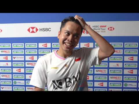 Indonesia's Anthony Ginting on his friendship with Jonathan Christie