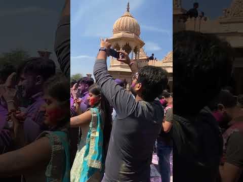 mathura Vrindavan holi 2024 || #jaatnivlog #holi