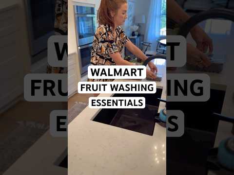 WALMART Fruit Washing Essentials 🍇 #walmart #toddlermom #walmartfinds