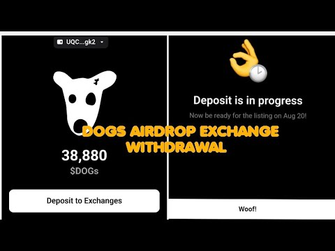 Dogs deposit to exchange | Dogs withdrawal into bybit । dogs airdrops claim