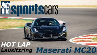 HOT LAP Lausitzring 1:31,41 | Maserati MC20 | AUTO BILD SPORTSCARS