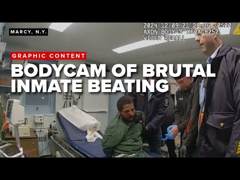 WARNING GRAPHIC: Correctional officer bodycam video showing brutal beating of inmate Robert Brooks