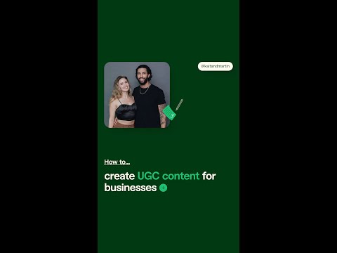 Creating UGC content for clients on Fiverr