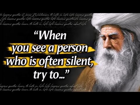 Rumi's Life Lessons; which are better Known in Youth avoid Regret in Old Age