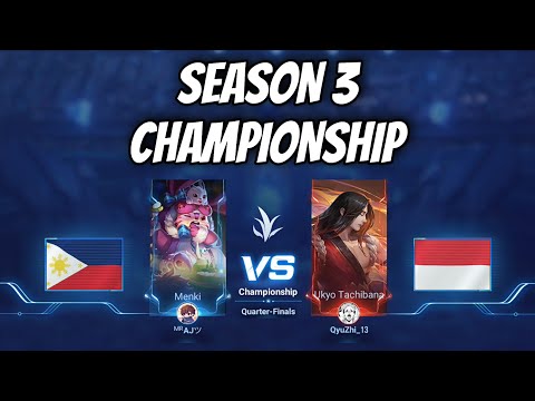 S3 Championship Quarter-Finals "MENKI GAMEPLAY" | Honor of Kings