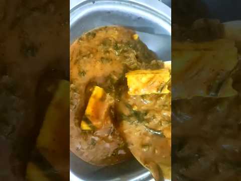 Masala Palak Paneer #shorts #ytshorts #shortsfeed