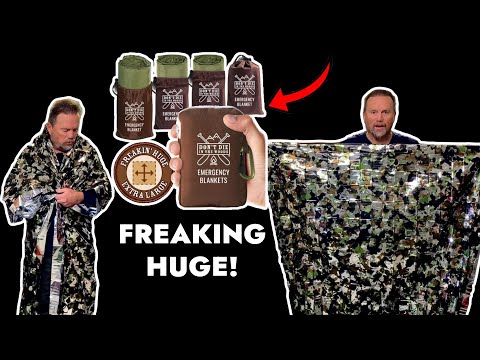 You Need This HUGE Emergency Blanket in Your Survival Kit – Here’s Why!