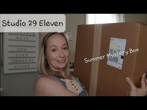 Studio 29 Eleven Summer Mystery Box with discount code #studio29eleven #mysterybox #unboxing