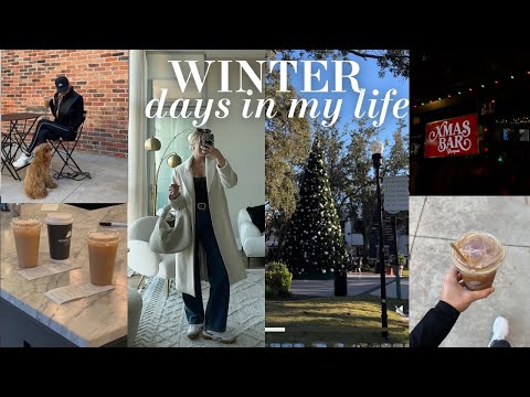 WINTER VLOG! (christmas festivities, bayshore walks, cozy winter things!!)