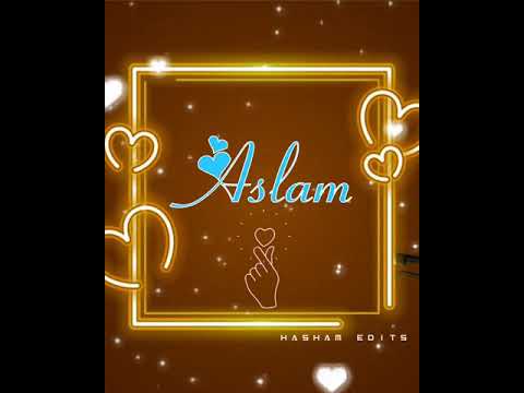 Aslam name status/ Telugu whatsapp status