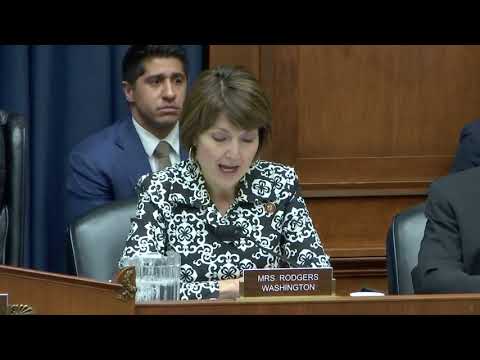 McMorris Rodgers Remarks at Subcommittee Hearing on Fake and Unsafe Products Online