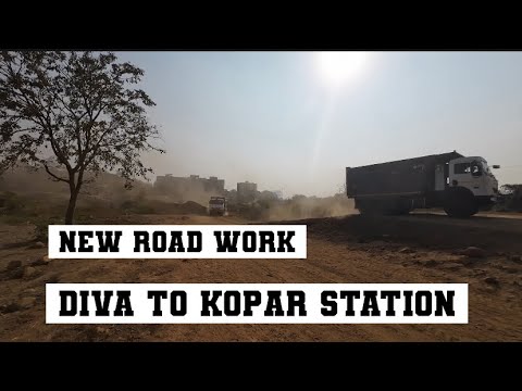 Diva To Kopar Station New Road Work Start || full information || @totalVlogging-Dombivalikar