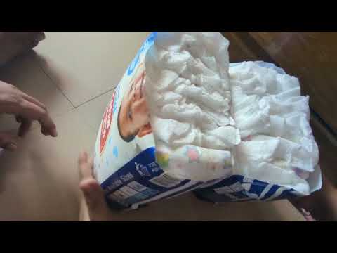 Baby দের diaper unpack করে ব্যবহার করার সহজ উপায়।।