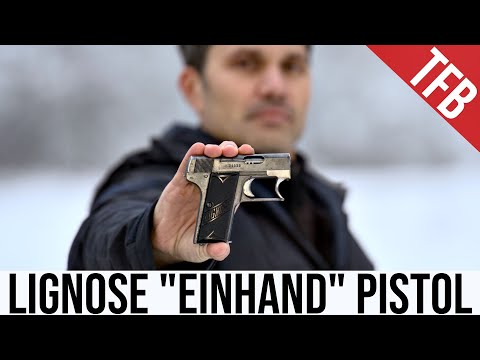 What is the (very clever) Lignose "Einhand" Pistol?