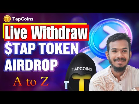 TapCoin Live Withdrawal.!  Tap Token | Tap Coin