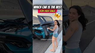 Which car is the best for a fast race?❤️🏎 #shorts #cars #automobile #supercars #viralshorts