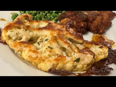 Air Fry Cheesy Cauliflower Steaks ~ #6 ~ Breville Smart Oven Air Frier Pro !