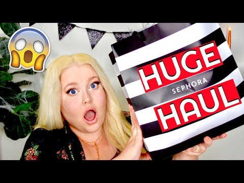 I went to the LARGEST Sephora in America! HUGE HAUL!