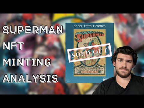 Superman NFT Comic Book Mint Analysis