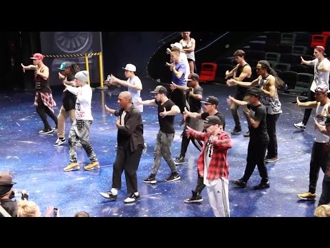 Ricardo Walker Dancing at MJ One's Theater with Cirque Du Soleil - Anthony Thomas Workshop