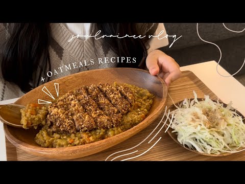 4 Healthy Oatmeal Recipes ‣‣ How to cook oatmeal deliciously (new ways!!)