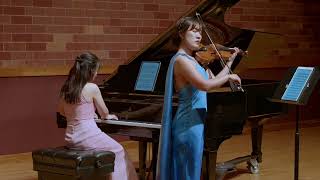 Duo Cor plays Brahms Sonata for Piano and Violin No. 2 in A Major, Op. 100