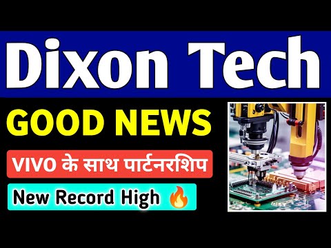 Dixon Technologies Share Latest News 🔥 Partnership with VIVO 🔥