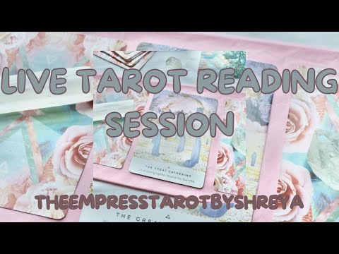 Free Yes/No Tarot Reading Session #theempresstarotbyshreya #live #hinditarotreading #englishtarot