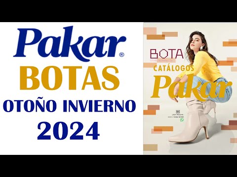 CATÁLOGO  PAKAR  BOTAS  OTOÑO  INVIERNO  2024  MÉXICO