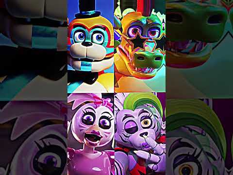 FNaF SB Glamrocks X Ruins Edit #FNaFSB #Template #Edit #Shorts