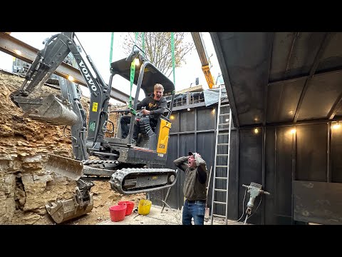 WE DUG A MASSIVE HOLE UNDER A HOUSE (ITS FINISHED!)