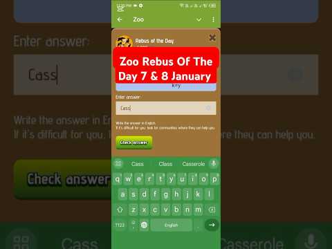 Zoo Rebus Of The Day 7 & 8 January Zoo Rebus Of The Day #zoonewproject #zoorebus