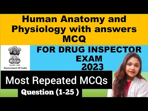 Drug Inspector Solved Sample paper 2023 Most Repeated Drug Inspector MCQ Human Anatomy MCQ BPSC UPSC