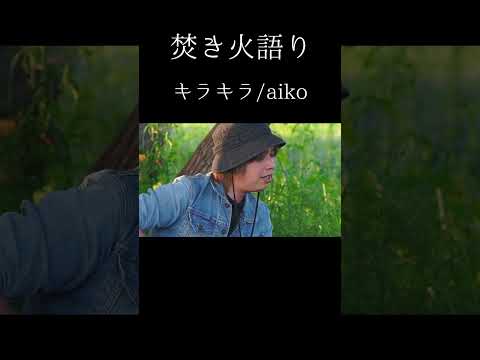 【焚き火語り: aiko/キラキラ】#shorts #弾き語り #焚き火語り #cover  #焚き火語り #カバー #aiko #キラキラ