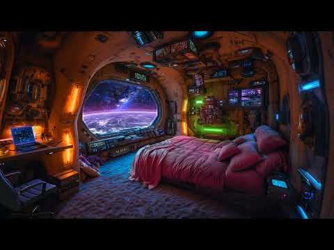 Orbital Space Shelter | Living in Relaxing Space | Soothing Smooth Orbital Space Sounds | 10 hours