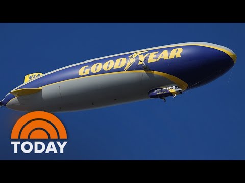 Happy birthday, Goodyear blimp! Iconic dirigible turns 100