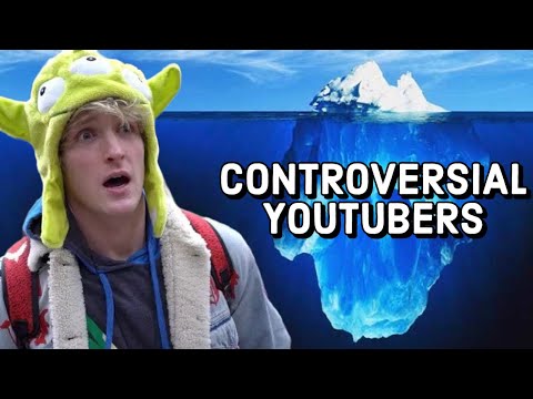 The Controversial YouTubers Iceberg