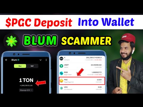 Blum Memepad Biggest Scam | $PGC Deposit into bitget wallet |PAWS New voting for best crypto history