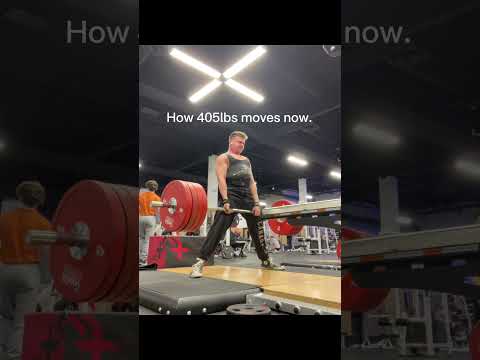 How 405lbs moved vs how it moves now #gym #deadlift #powerlift