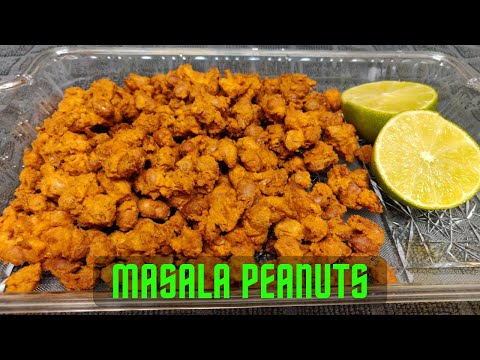 పల్లీ పకోడీ | Masala Peanuts | Bakery Style Crispy Peanuts | Tea Time Snack