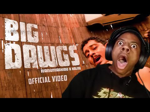 ISHOWSPEED reacting to BIG DAWGS ft.@Hanumankind