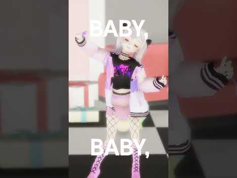 【Vtuber MMD】LADY CRAZY/HIMEHINA 踊ってみた by朝日ゆい #shorts  #mmd #vtuber