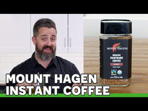 Try Drinking Fairtrade Instant Coffee with Mount Hagen Coffee! | Review