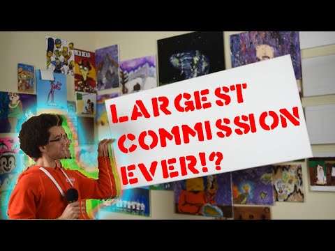 My LARGEST Commission yet!! Part 3