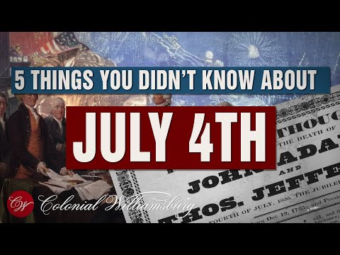 Five Things You Didn’t Know About the 4th of July